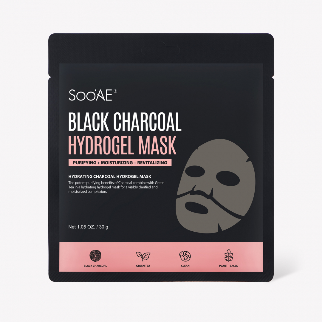 Black Charcoal Hydrogel Mask_01
