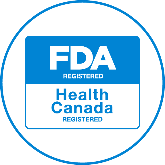 FDA & Health Canada Registered
