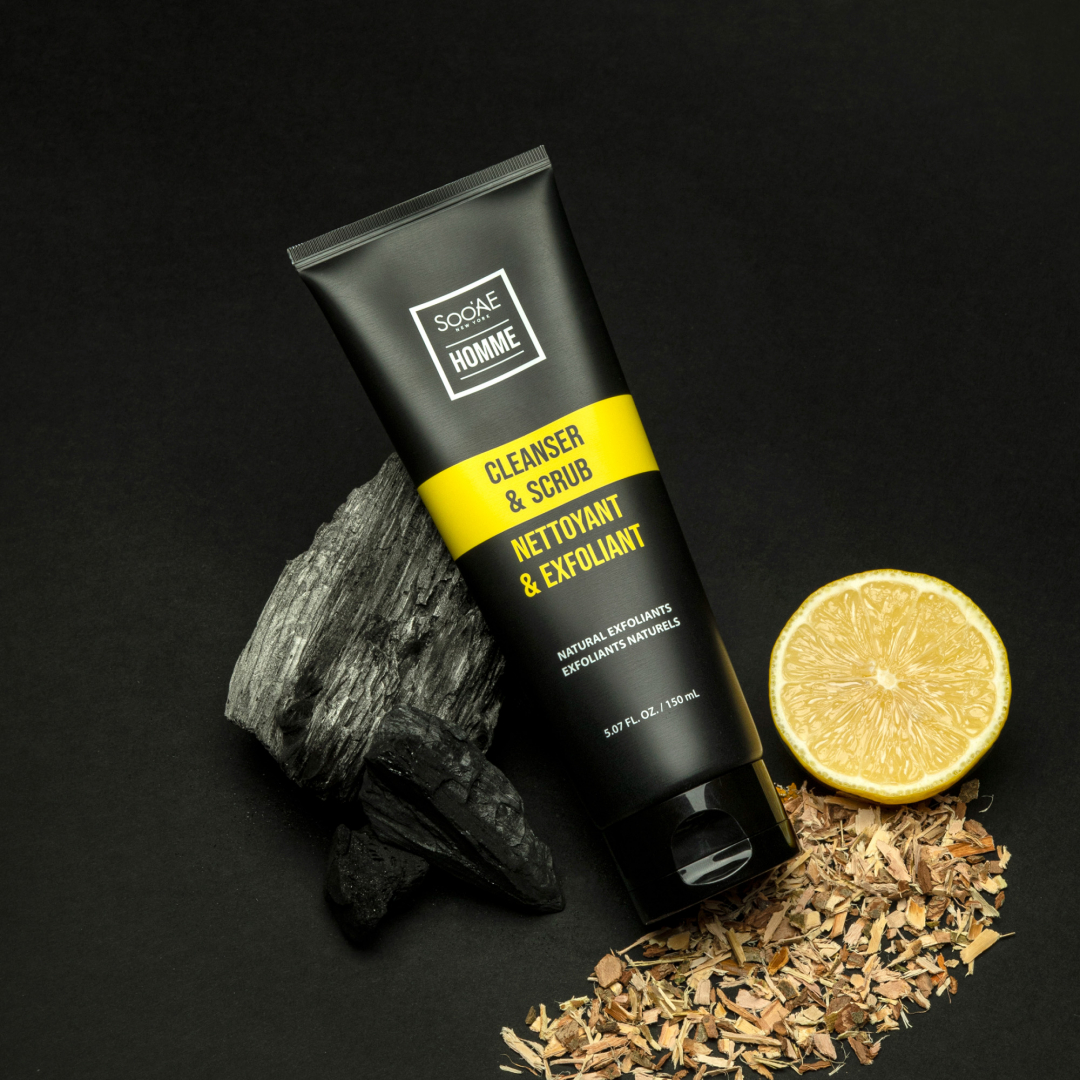 Homme Cleanser & Scrub_04
