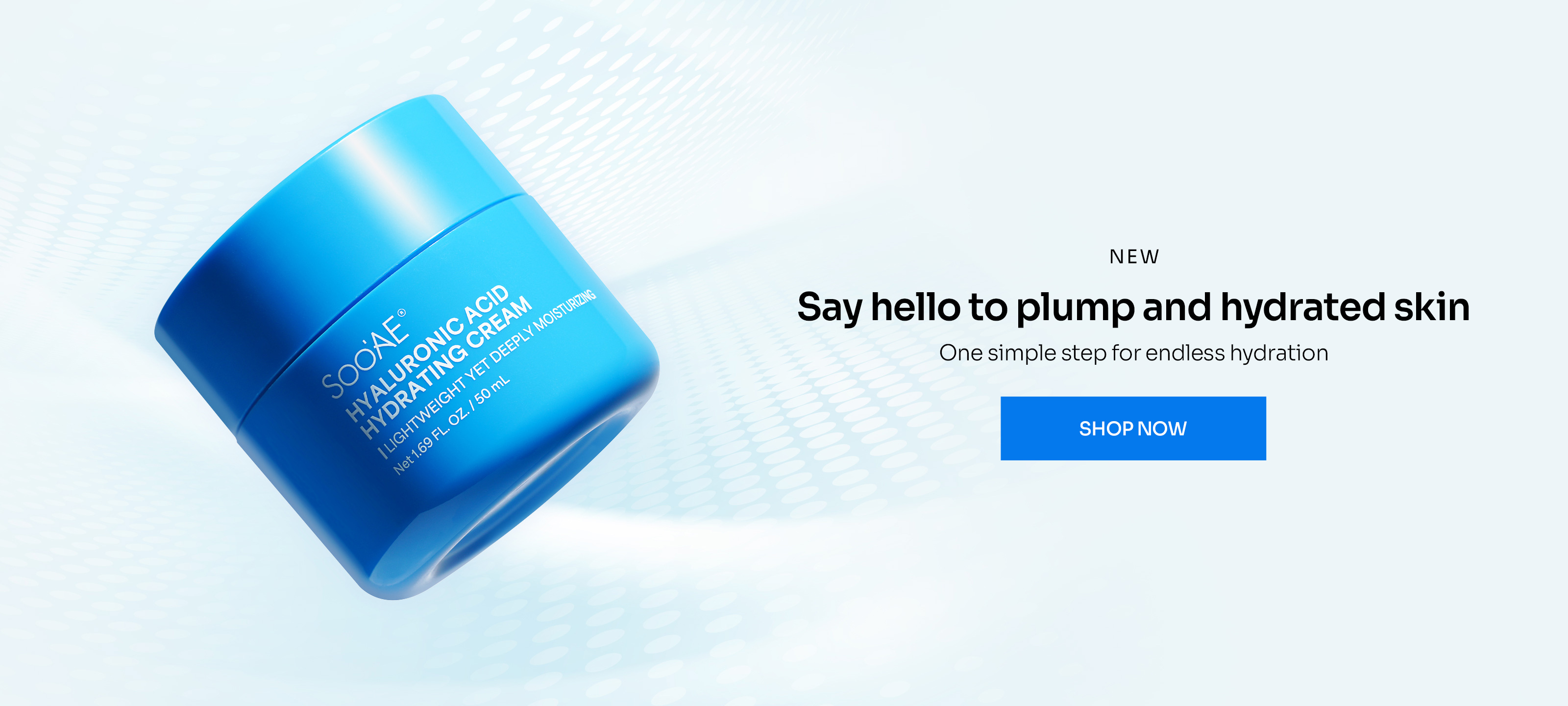 Hyaluronic acid hydrating cream