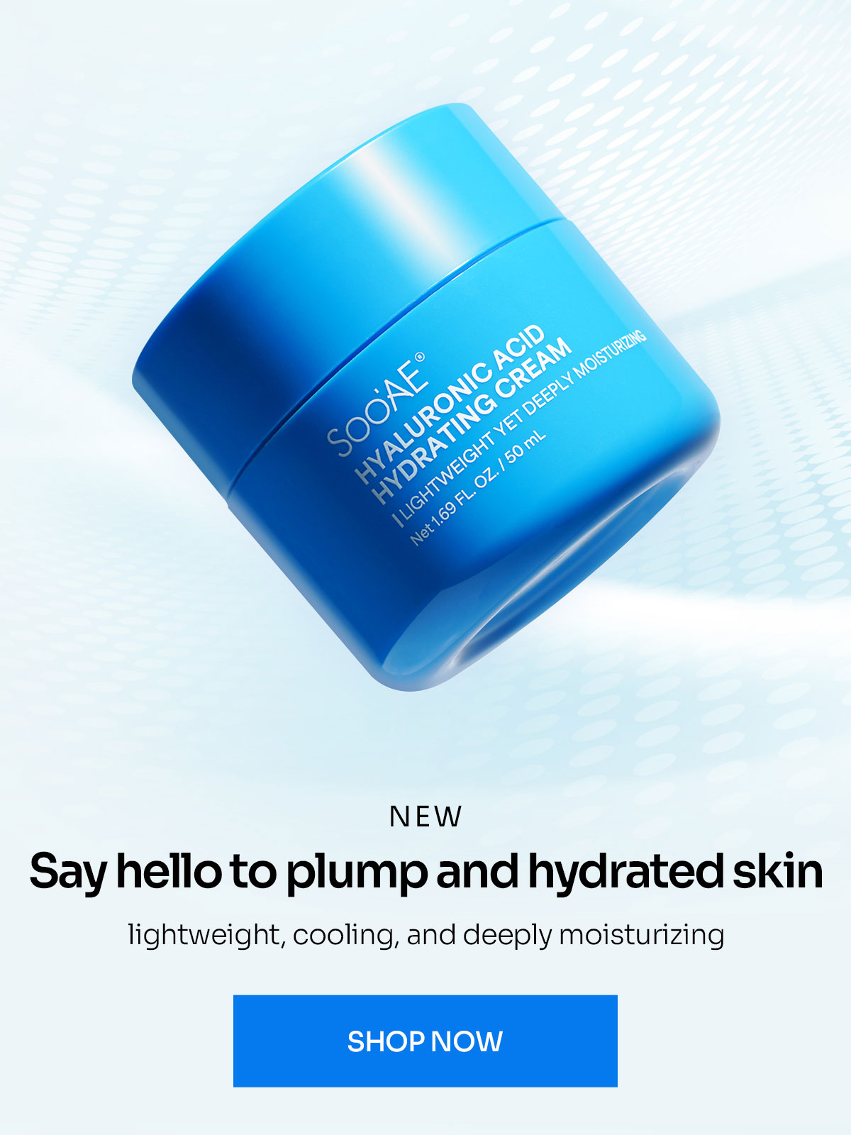 Hyaluronic acid hydrating cream